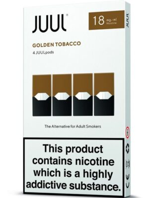 JUUL PODS GOLDEN TOBACCO 4 PACK