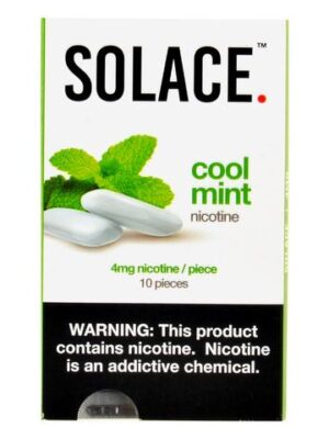 Solace Cool Mint Nicotine Gum