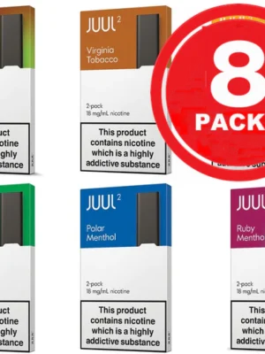 JUUL 2 Pods x 8 PACKS