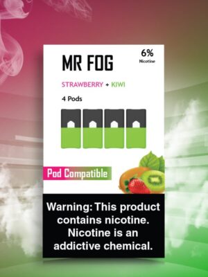 MR FOG PODS PACK OF 4 STRAWBERRY + KIWI