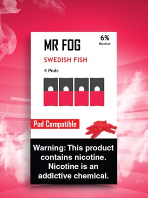 MR FOG PODS PACK OF 4 SWEDISH FISH