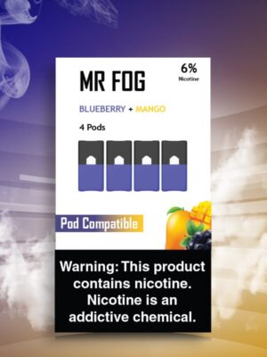 MR FOG PODS PACK OF 4 BLUEBERRY MANGO