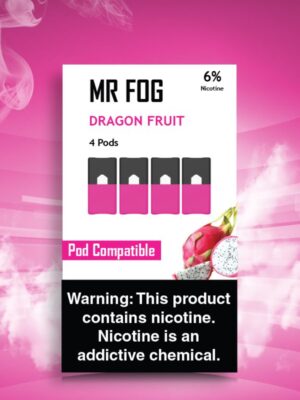 MR FOG PODS PACK OF 4 DRAGON FRUIT